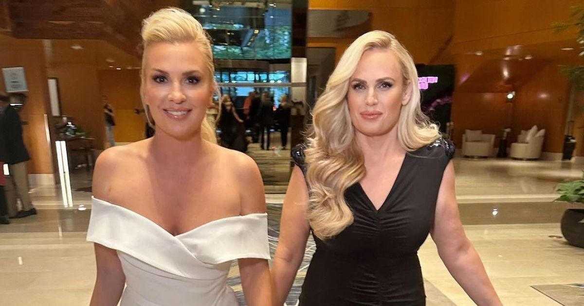 Ребел Уилсон с женой