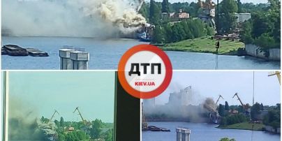 У Києві сталося займання на заводі "Кузня на Рибальському"