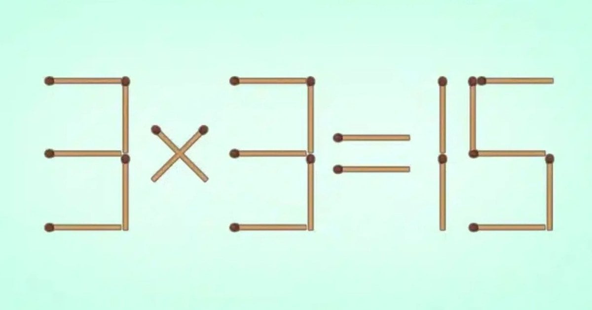 Головоломка з сірниками