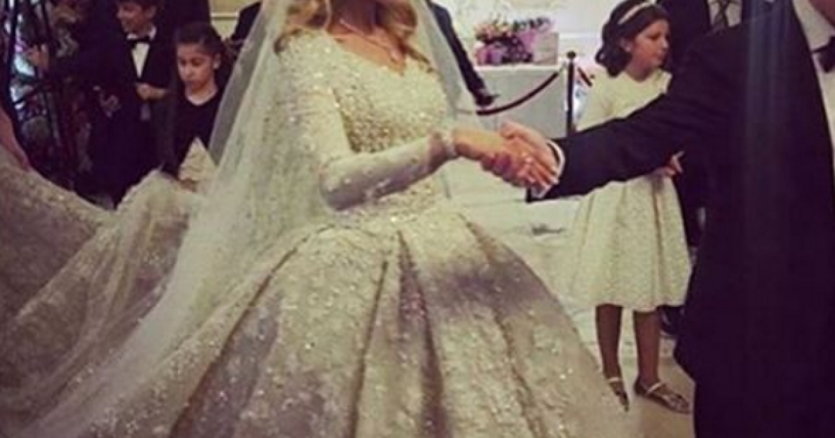 Фото со свадьбы сына российского миллиардера