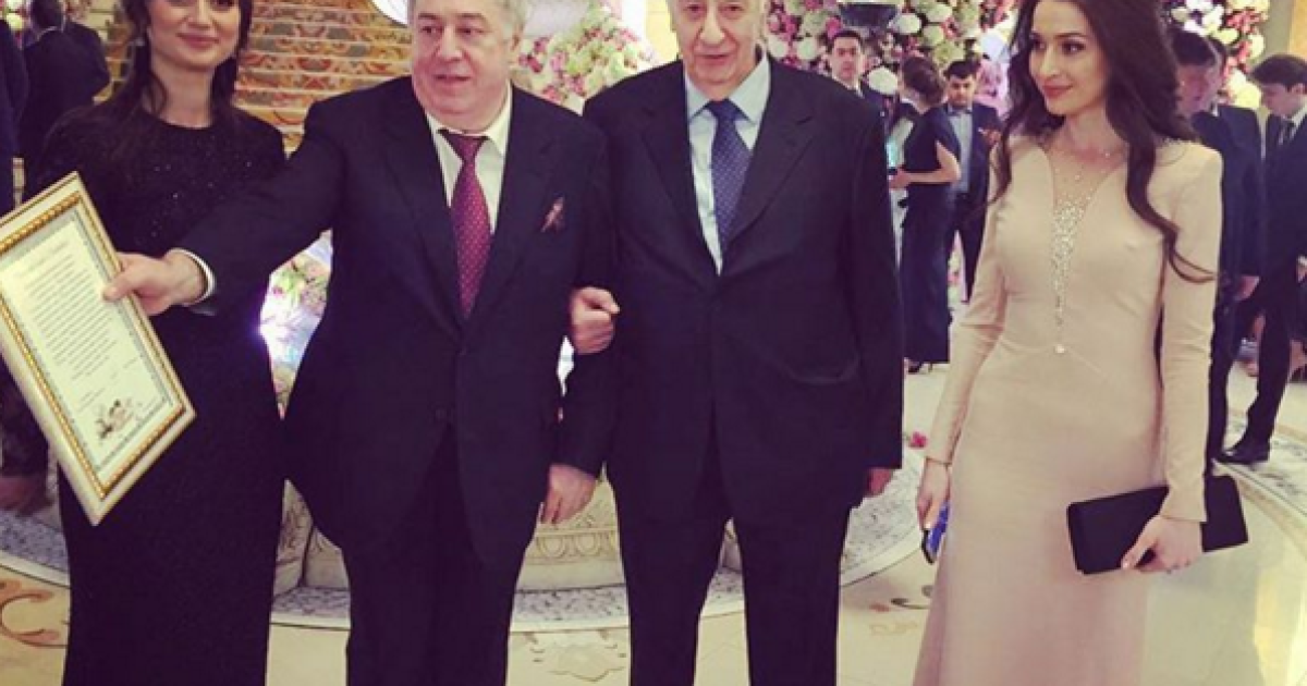 Фото со свадьбы сына российского миллиардера / © instagram.com/ainaimb