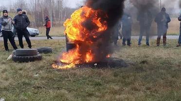 перекриття кордону євробляхи_4 / © facebook/Игорь Зинкевич