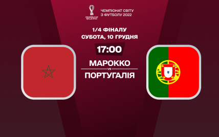 Марокко – Португалія – 1:0 онлайн-трансляція матчу 1/4 фіналу ЧС-2022