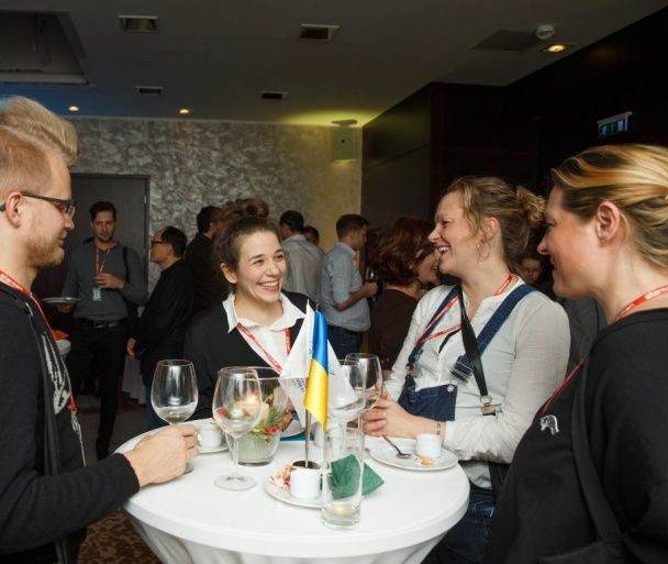 Гости на приеме в честь украинского кино