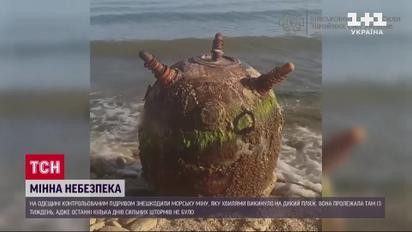 Взрыв на побережье Черного моря: в Одесской области обезвредили очередную мину