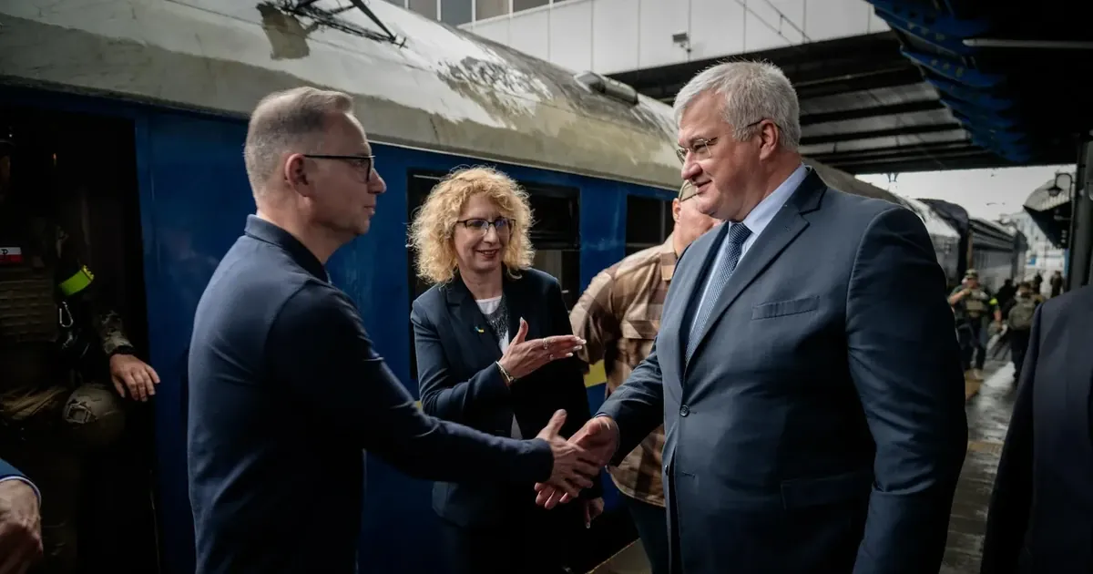 Анджей Дуда та Андрій Сібіга
