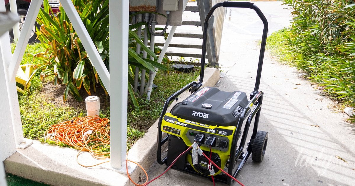 Чи можна тримати генератор надворі цілий рік