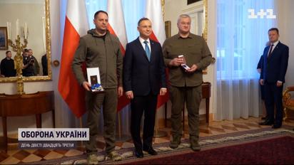 Ермак встретился с польским президентом Анджеем Дудой и поблагодарил его за поддержку Украины