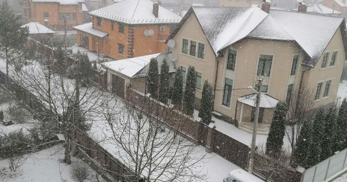 Снег на "Теремках"
