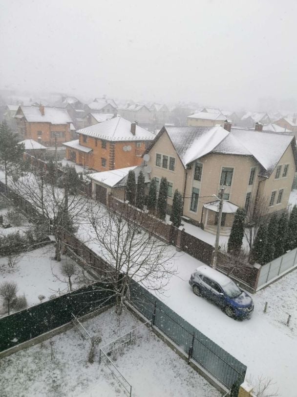 Снег на "Теремках"