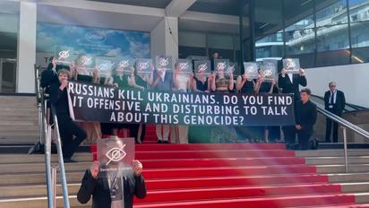 В Каннах включали звук воздушной тревоги из Украины