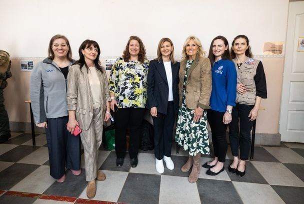 Елена Зеленская и Джилл Байден / © Instagram Елены Зеленской