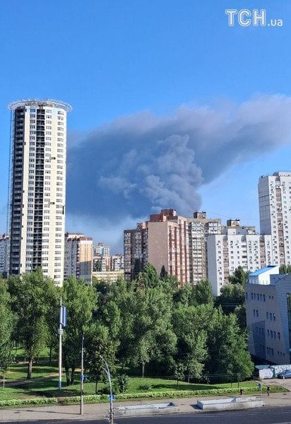 Пожежа у Києві