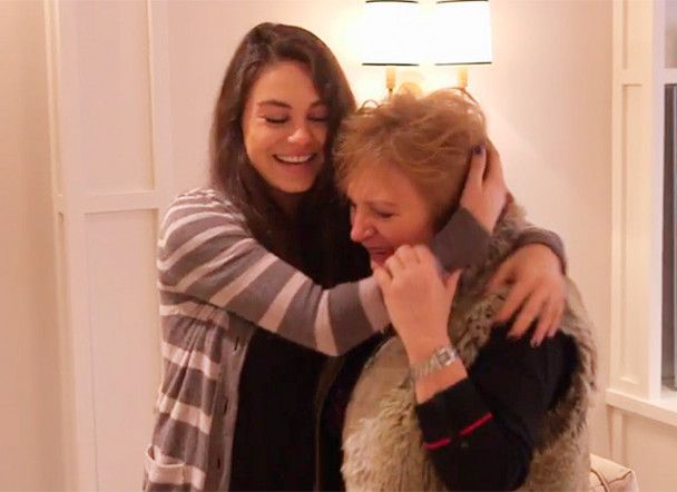 Міла Куніс з мамою / © houzz.ru