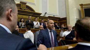 штовханина у Верховній Раді 5 жовтня_4 / © УНІАН