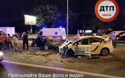 У Києві спіймали водія, який спровокував резонансну ДТП із поліцейським авто