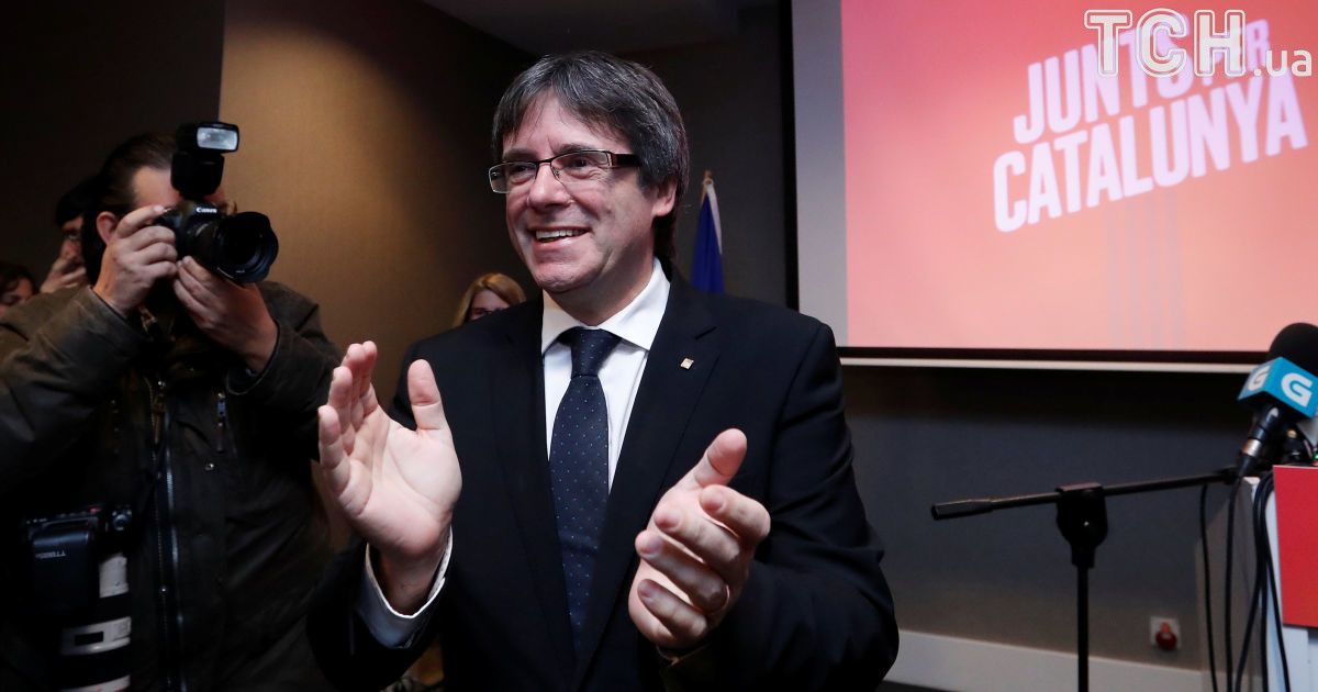 Лидер каталонских сепаратистов Пучдемон победил на выборах в Европарламент