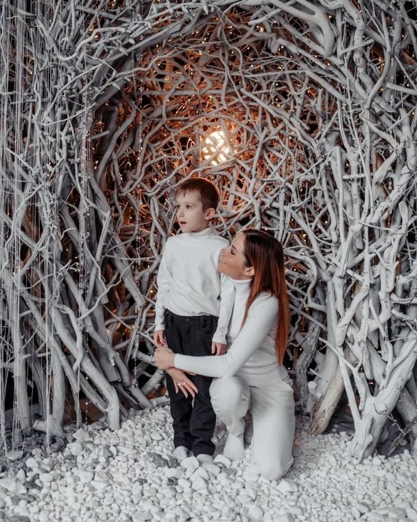 Наталка Денисенко з сином / © instagram.com/natalka_denisenko