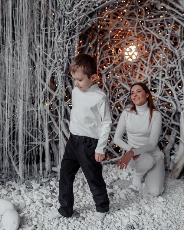 Наталка Денисенко з сином / © instagram.com/natalka_denisenko