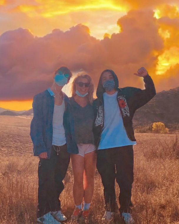 Брітні Спірс з синами / © instagram.com/britneyspears