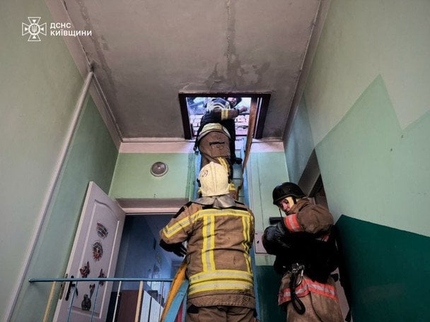 Наслідки атаки на Київщину / © ДСНС у Київській області