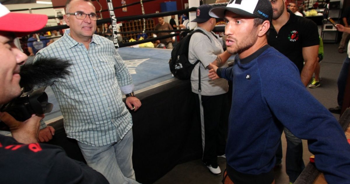 Ломаченко провел тренировку / © toprank.com