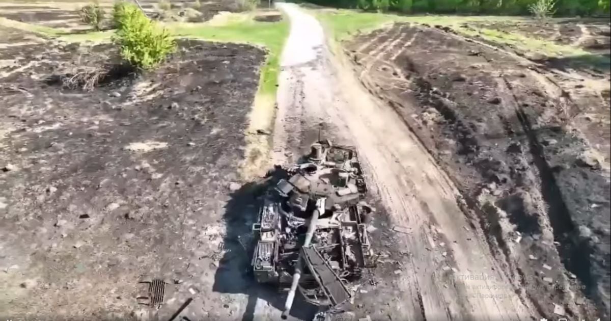 "Пішов на прорив і розірвало від щастя": ЗСУ знищили супер-пупер дорогий і новітній танк окупантів (відео)