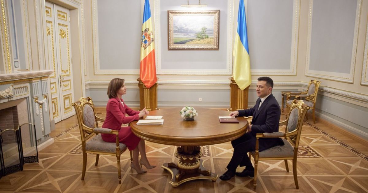 Зустріч Санду та Зеленського: глави держав опублікували спільну заяву