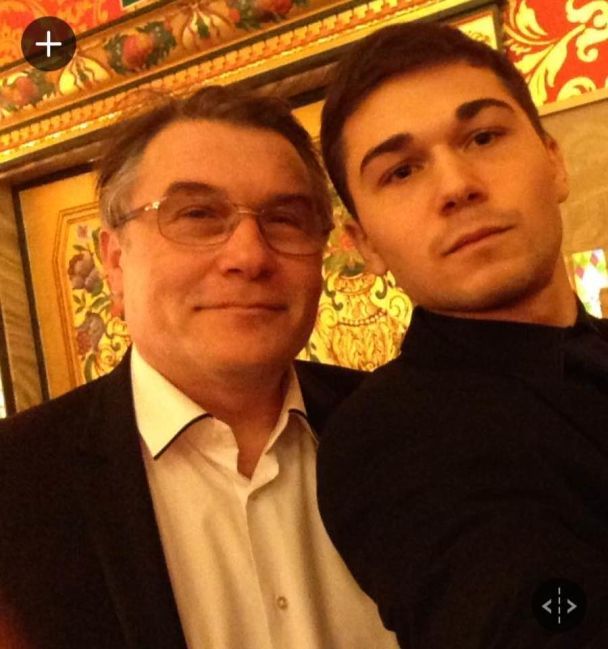 Олексій Кирющенко з сином