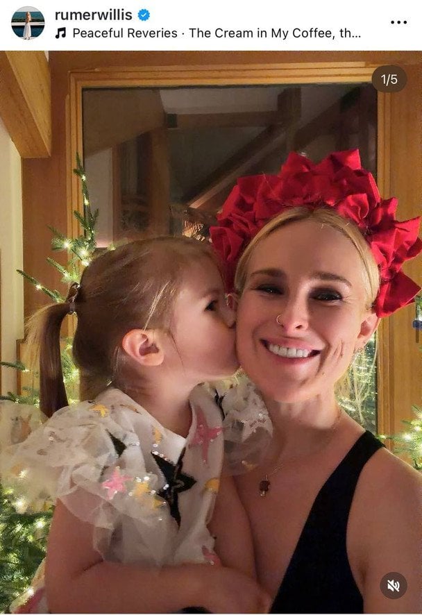 Румер Вілліс із донькою / © Інстаграм Румер Уїлліс