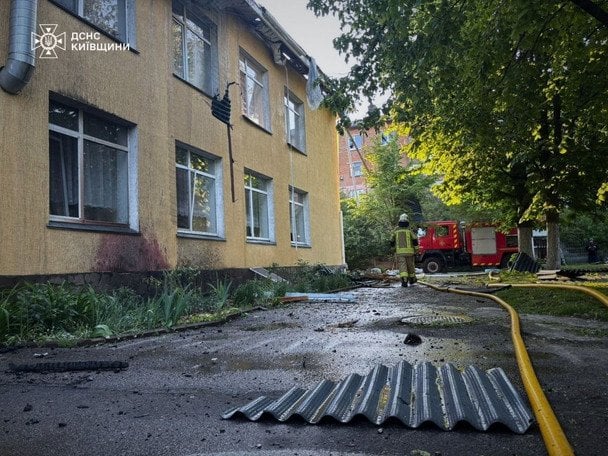 Наслідки атаки на Київщину / © ДСНС у Київській області