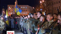 У Києві на передову проводжали бійців полку «Азов»