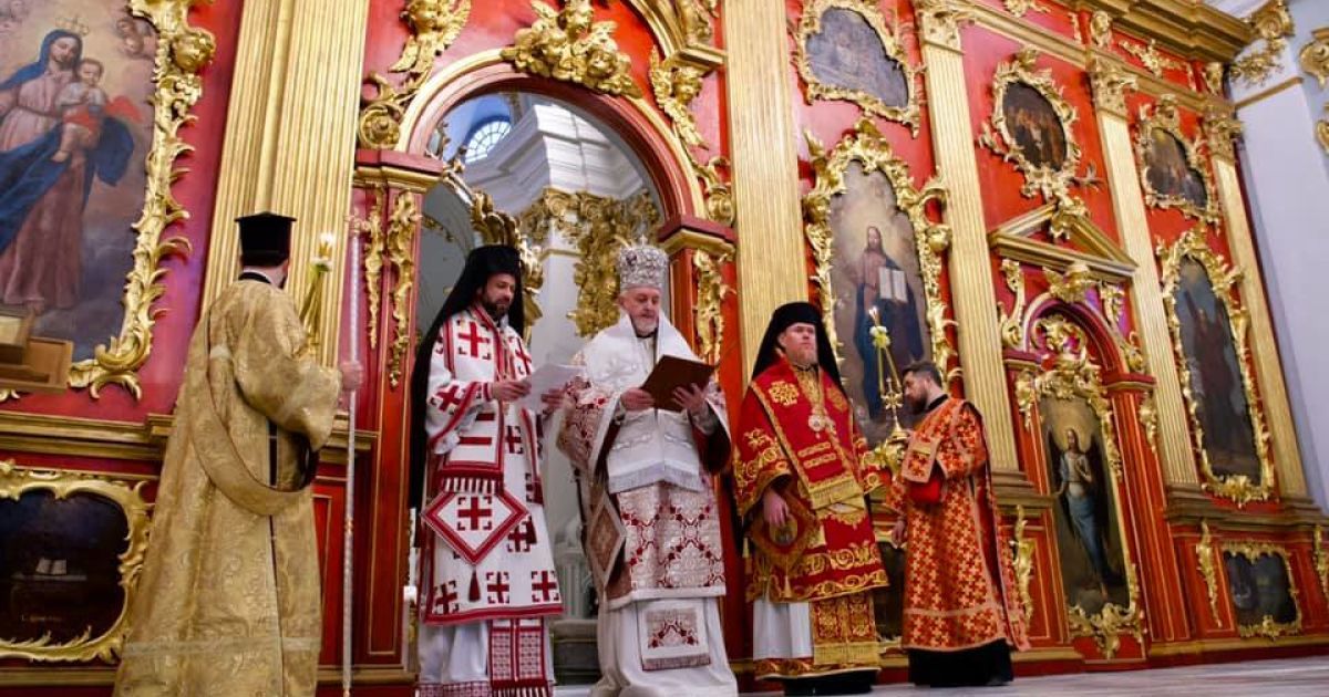 перше богослужіння в Андріївській церкві_6 / © Православная Церковь Украины/Facebook