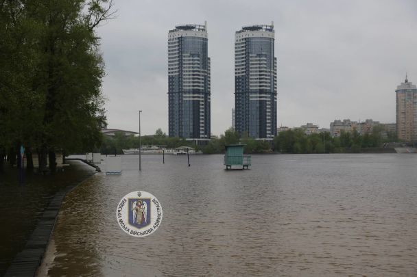 Водопілля в Києві 24 квітня 2024 року / © Київська міська військова адміністрація