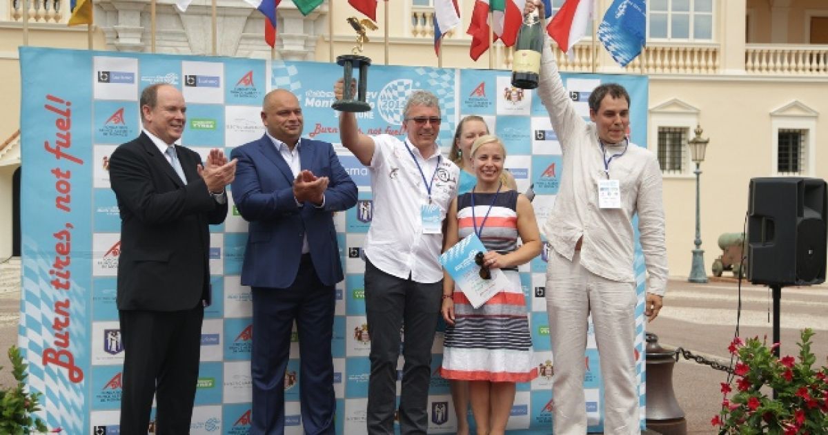 В Монако финишировал электромарафон "Киев - Монте-Карло 2015"