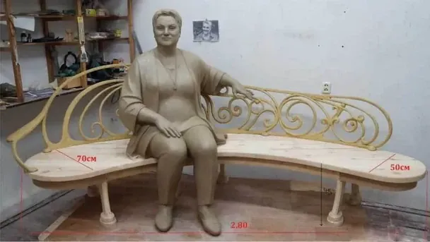 Парковая скульптура от "Дизель шоу"