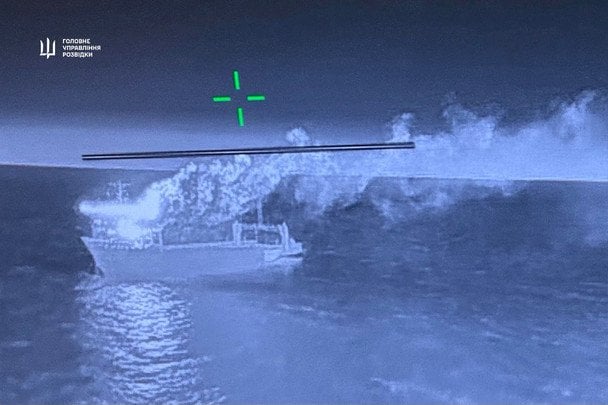 Удари ГУР по суднах РФ / © Головне управління розвідки Міністерства оборони України