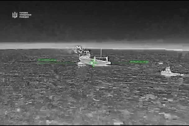 Удари ГУР по суднах РФ / © Головне управління розвідки Міністерства оборони України