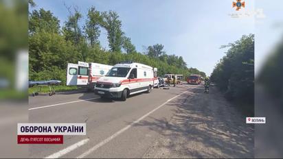 Масштабна ДТП біля Луцька - троє загиблих і п’ятеро травмованих