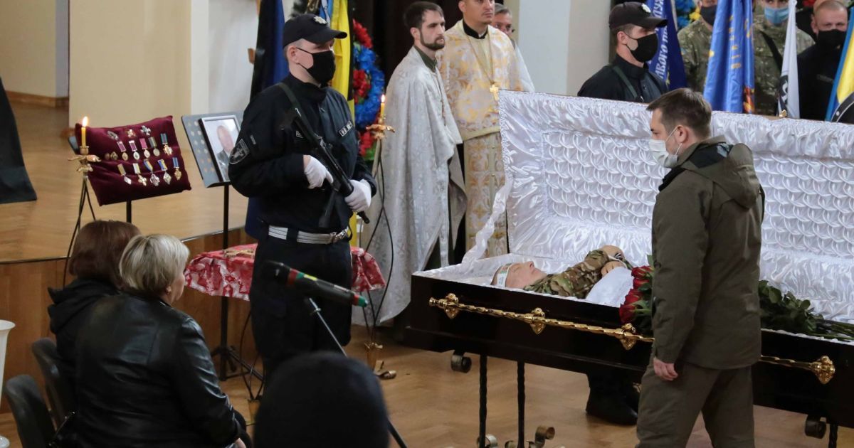 Прощання із комбатом Сергієм Губановим