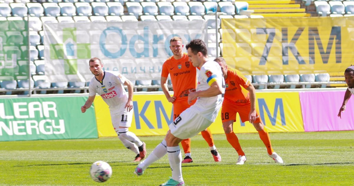 “Chernomorets” almost lost the victory over “Alexandria” in the match with 5 goals (video)