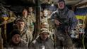 Денис Прокопенко "Редис" с бойцами 12-й бригады спецназначения "Азов"