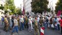 Мітингувальники перекрили центр Києва