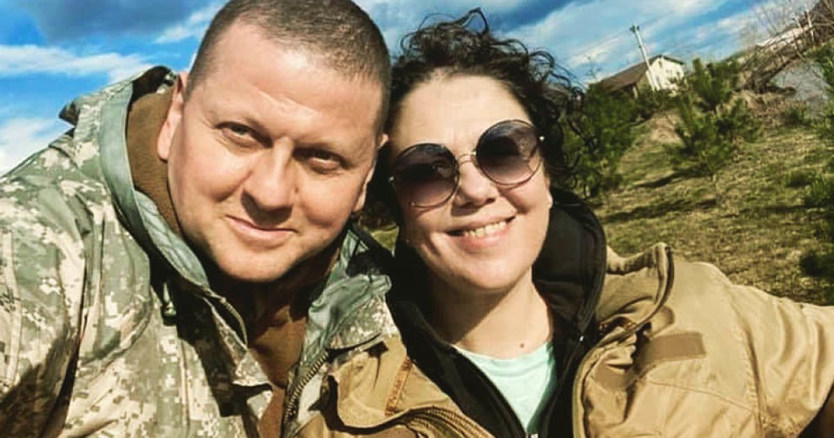 Валерій Залужний з дружиною