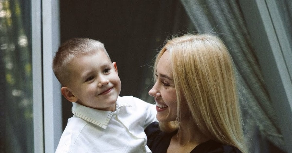 Даша Квіткова з сином