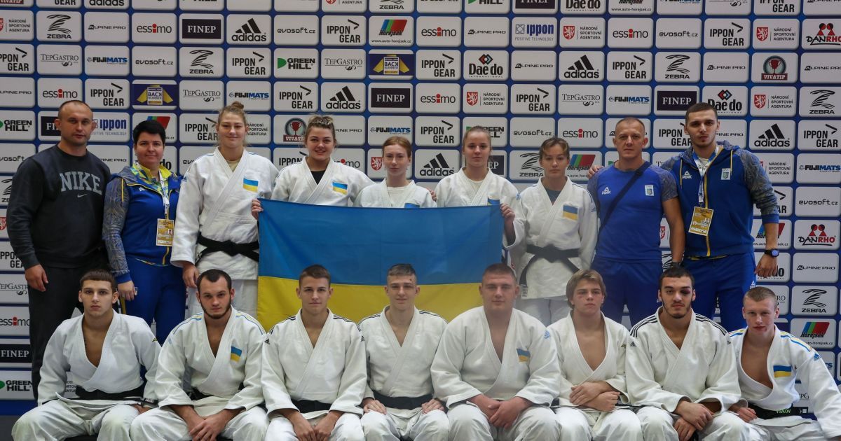Украинские дзюдоисты завоевали четыре медали на юниорском чемпионате Европы-2022