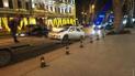 Пьяный одессит протаранил три припаркованные машины