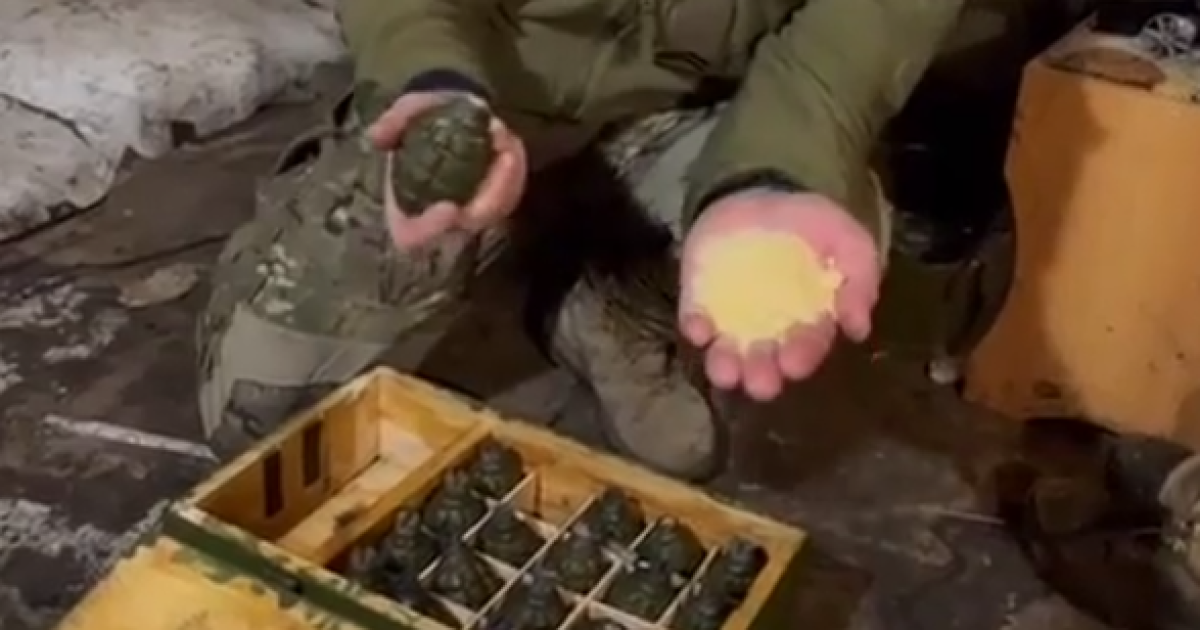 Военные ВСУ обнаружили бракованные гранаты Ф-1.