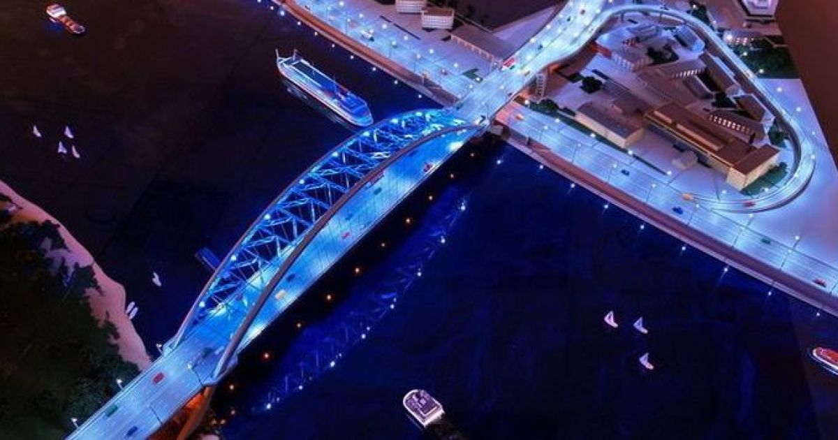 У Кличко рассказали, когда достроят мост от Подола на Троещину