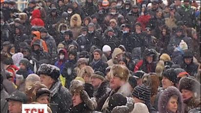 Євромайдан після перших жертв. Архів ТСН